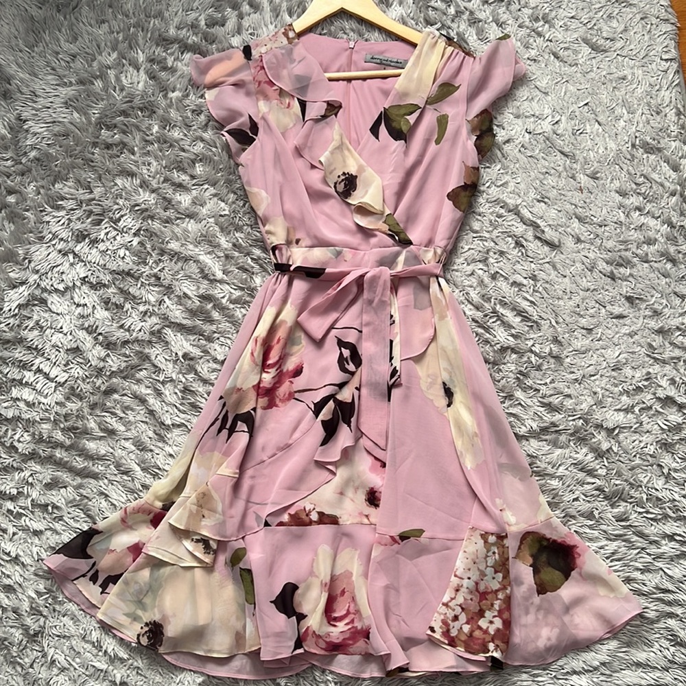 Danny and Nicole floral dress. 6